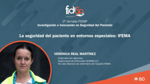 Verónica Real-2ª Jornada FIDISP Investigación e Innovación en Seguridad del Paciente