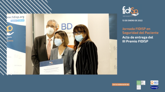 Dra. Rosmary Evans recoge III Premio FIDISP